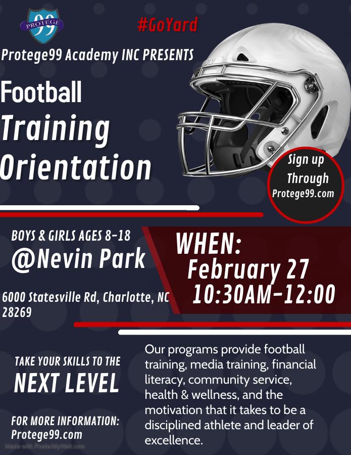 Protege99 Football Training Orientation