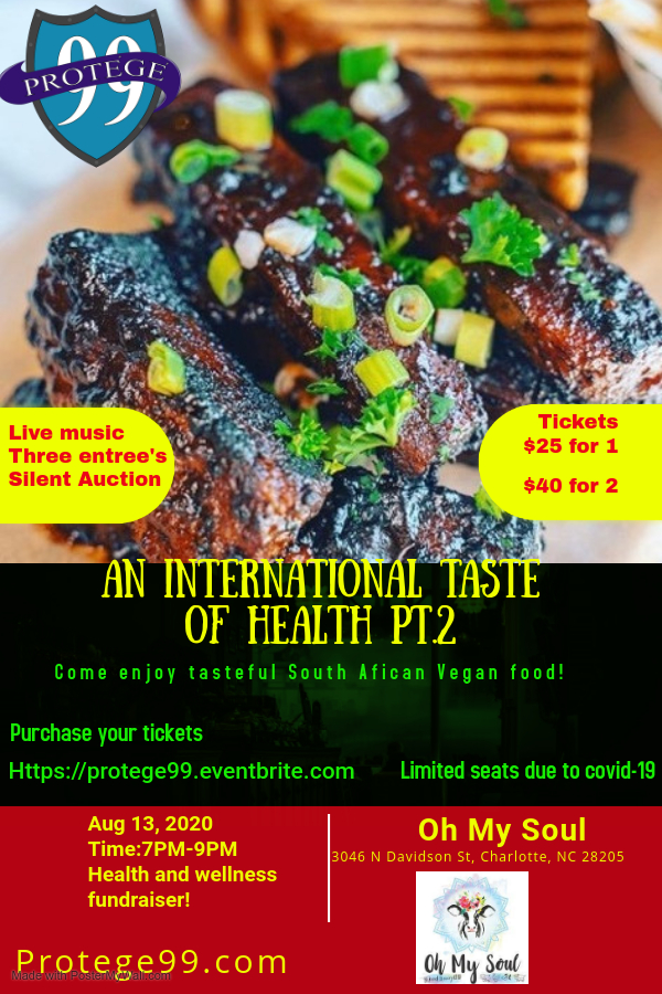 Protege99 International Taste Of Health Flyer