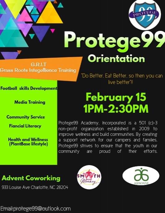 Protege99 GRIT Program Orientation 2020